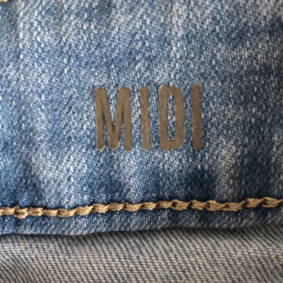 Mid-Rise Jean Shorts - Picture 3 of 6